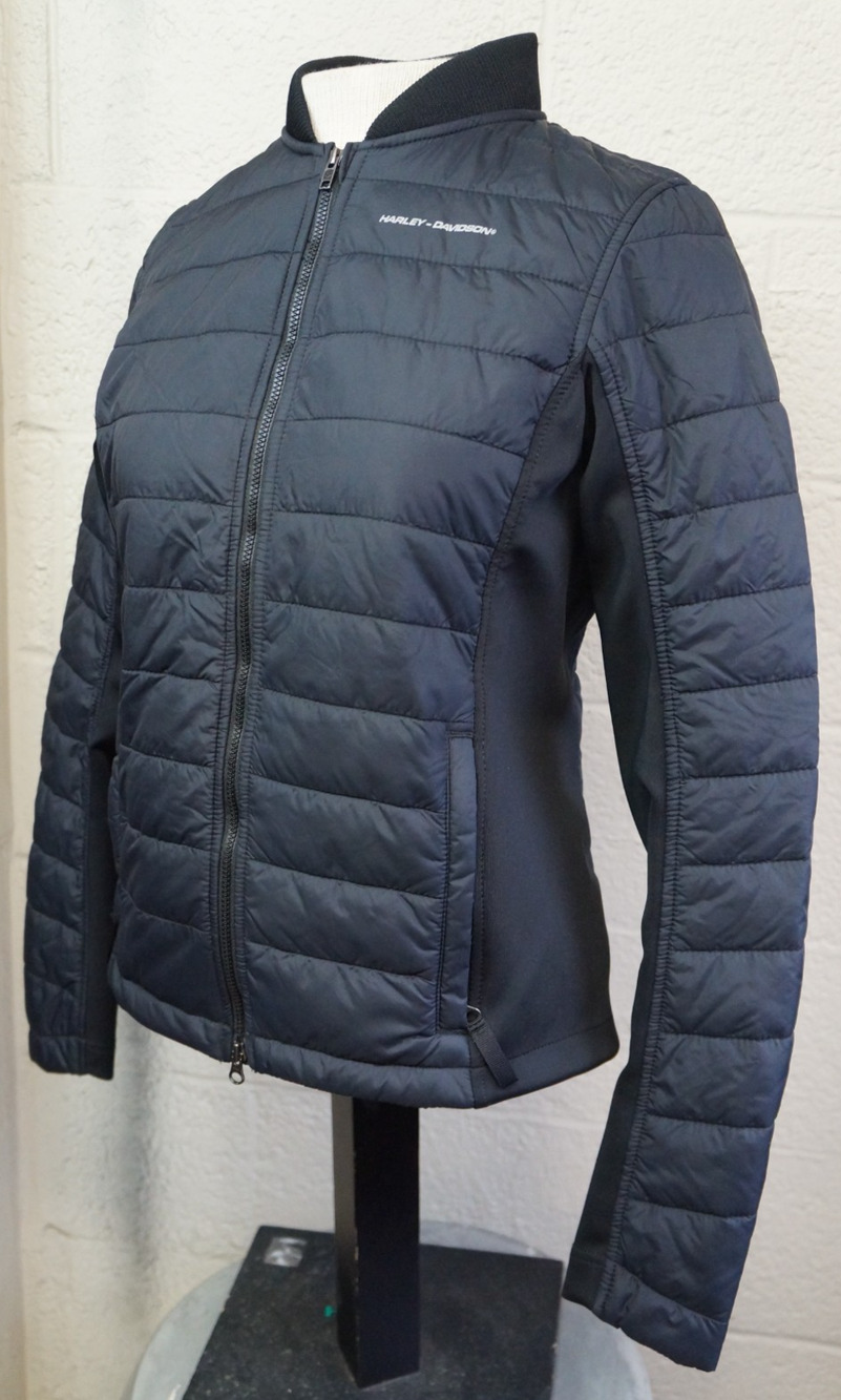 Harley-Davidson H-D Layering System Lightweight Mid Layer Jacket Black Size S
